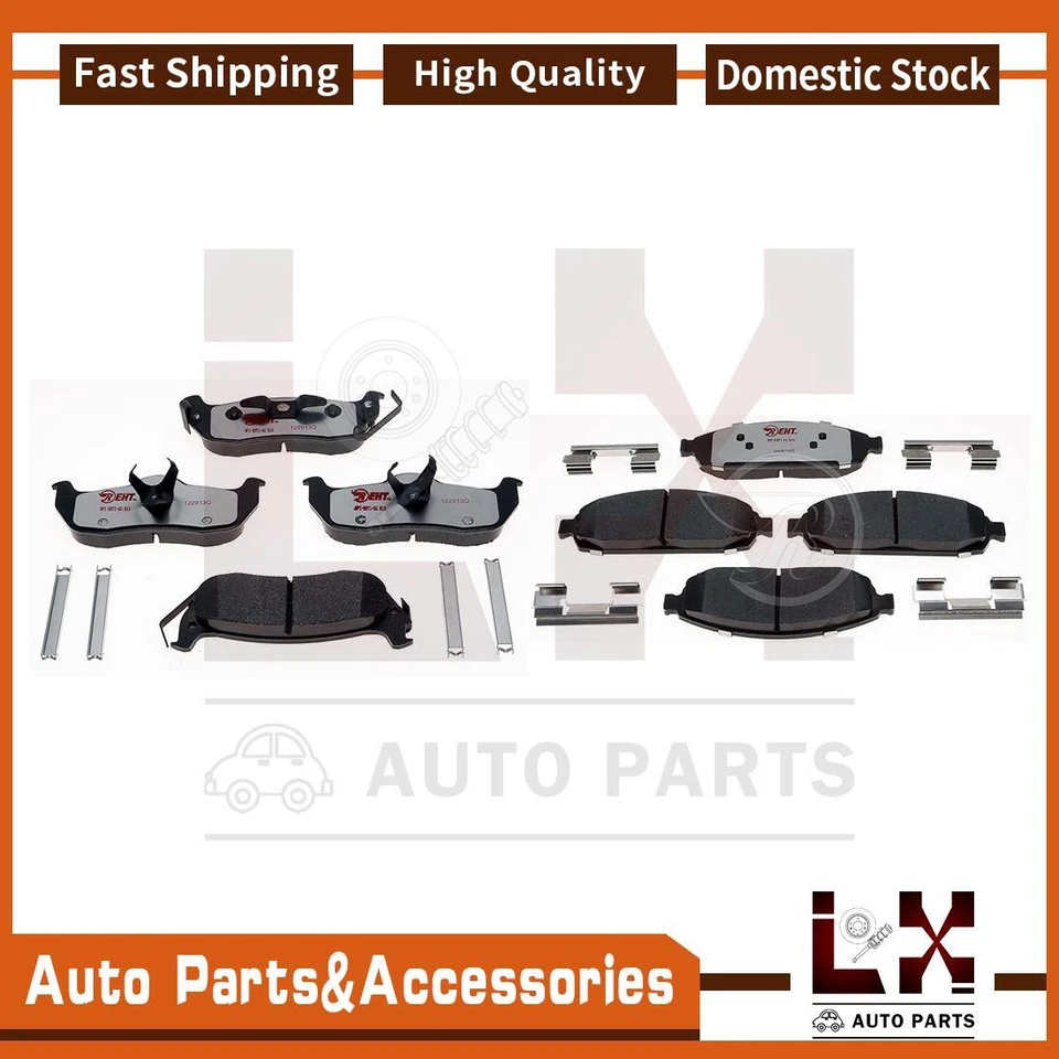 Pastilla de freno delantera trasera Raybestos 2 para Jeep Commander 2006 2007 2008 2009 2010 Foto 1 de 4