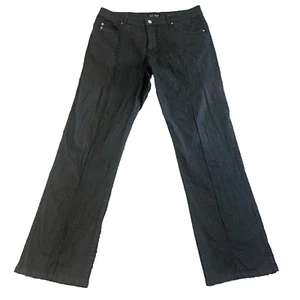 Herren Bootcut Armani Jeans Stretch anthrazit grau leicht P02 Zip Fly W34 L32 - Bild 1 von 11