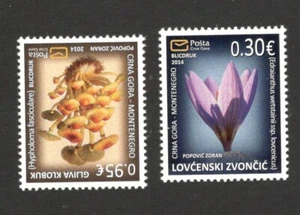 MONTENEGRO - JUEGO MNH - FLORA - SETAS - FLORES - 2014. - Imagen 1 de 2