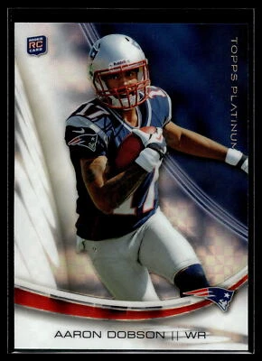 Aaron Dobson 2013 Topps Platinum X-Fractor Rookie Card  #138 - Image 1 of 2