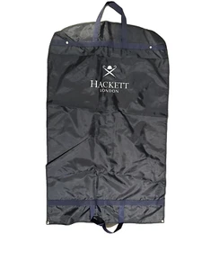 Hackett Suit Cover Blue Polyester Zip Hanging - Picture 1 of 8