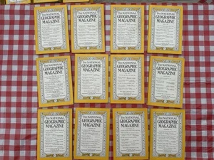 NATIONAL GEOGRAPHIC MAGAZIN - KOMPLETTES JAHR 1958 - SEHR SCHÖN - Bild 1 von 3