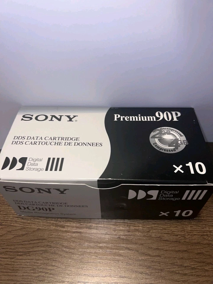 SONY Premium 90P Data Cartridge SET OF TEN - Image 1 of 3