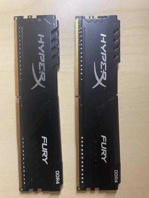 RAM DDR4 8GB PC 2133 CL14 Kingston KIT (2x4GB) HyperX Fury (B) - Immagine 1 di 2