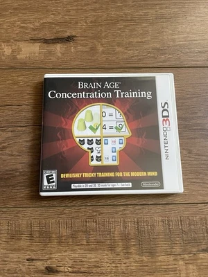 Brain Age: Concentration Training for Nintendo 3DS | 2DS Fast Shipping! - Image 1 of 4