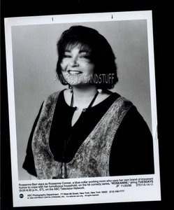 7 x 9 press photo ROSEANNE BARR as Roseanne Conner * 1990 ABC tv Press Photo - Picture 1 of 4