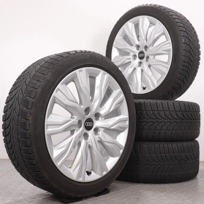 Winterräder 18 Zoll Audi A4 S4 8W B9 Original Alu-Felgen Winterreifen 225/45R18 - Bild 1 von 4