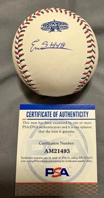 Emmanuel Clase Signed Autographed 2022 All Star Game Baseball Guardians PSA DNA - Image 1 of 4