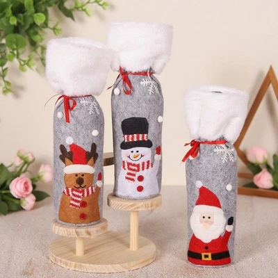 For Wine Bottle Bag Non Woven Fabric Christmas Holiday For Wine Bottle Bag - Image 1 of 4