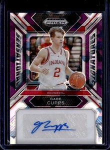2024 Prizm Draft Picks Gabe Cupps Signatures Purple Ice Auto #31/99 - Picture 1 of 2