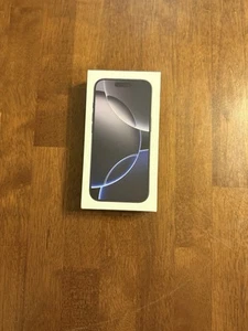 iPhone 16 Pro Black BOX ONLY Empty - Zdjęcie 1 z 7