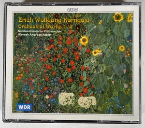 Erich Wolfgang Korngold Orchestral Works 1-4 | 4-CD Set Albert CPO  1998 - Picture 1 of 4