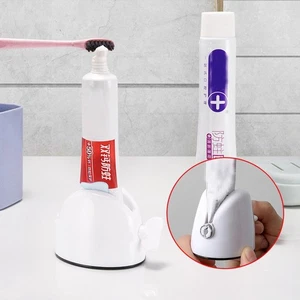 Toothpaste Dispenser Toothpaste Squeezer Toothbrush Holder Bathroom Accessories - Picture 1 of 12