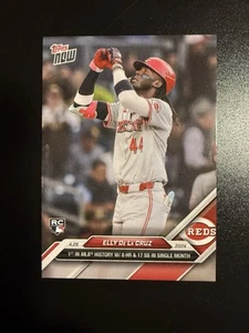 2024 Topps Now MLB #135 Elly De La Cruz RC Cincinnati Reds - Imagen 1 de 2