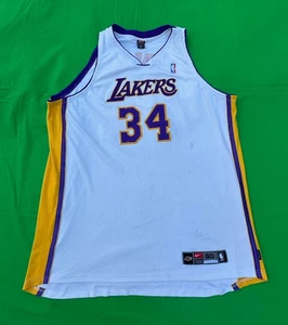 Vintage Nike NBA Los Angeles Lakers Shaquille O'Neal #34 Trikot Größe 4XL. - Bild 1 von 12