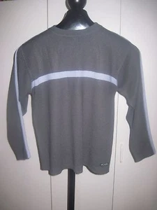 PLACE BOYS 100% ACRYLIC GRAY CREW-NECK PULLOVER SWEATER XL(14)-WORN ONCE-NICE - Picture 1 of 3