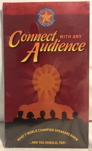 Connect with any Audience World Champions of Public Speaking 4-CD Set Brooks - Imagen 1 de 2