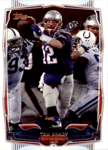 Tom Brady 2014 Topps Base #52 New England Patriots Football Trading Card - Picture 1 of 3
