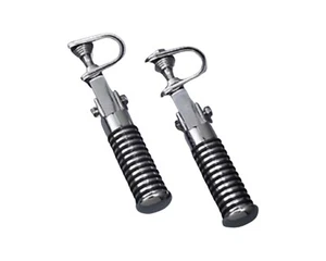 O-Ring Footpegs w/U-Clamp Pair MC-210 - Picture 1 of 1