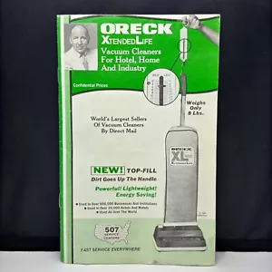 Vintage Ordeck Catalog Sales Booklet Pamphlet Green Ordec Xtended Life 5000 - Picture 1 of 4