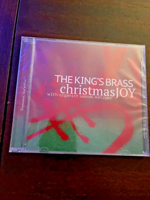 CD The King's Brass Christmas Joy Organist Samuel Metzger 2018 Summit (NEW) - Image 1 of 2