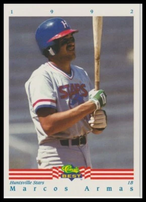 1992 Marcos Armas Classic Best Baseball #134 Huntsville Stars - Image 1 of 2