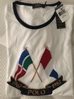 Vintage Polo Ralph Lauren 50th Anniversary Cross Flags T-Shirt Sz XXL
