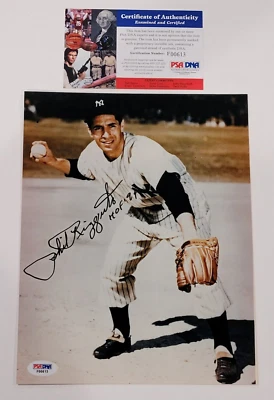 PHIL RIZZUTO Signed Inscribed HALL OF FAME 94 8x10 Photo-NEW YORK YANKEES-PSA - Image 1 of 4