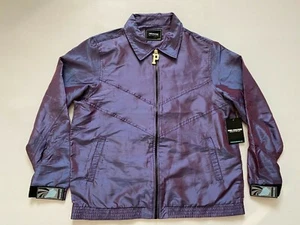 Pink Dolphin Purple Color Warp Jacket Windbreaker Size S - Picture 1 of 3