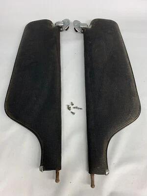 65 66 67 68 Tamaño Completo Cadillac Buick Chevrolet GM Parasoles Izquierdo Derecho Negro Foto 1 de 4