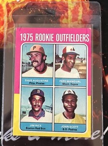 1975 Topps Jim Rice RC Boston Red Sox