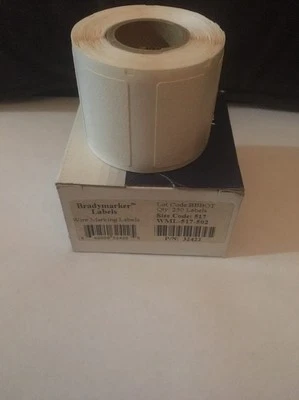 Brady WML-517-502 I.D. PRO Plus 250 Labels 32422 New Free Shipping - Image 1 of 4