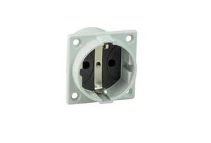 as Schwabe 45084 Camping Einbausteckdose für Schutzkontaktstecker, IP20 - Picture 1 of 2