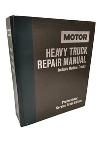 1977-87 4th Edition MOTOR Heavy Truck Repair Manual Diesel Book Service Trade ED - Bild 1 von 7