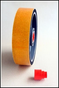 BAT 4" grit 140 soft diamond lapidary cabbing polishing wheel 140grit nova like - Picture 1 of 1