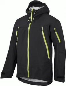 Snickers 1300 Black FlexiWork, Stretch Waterproof Shell Jacket - Picture 1 of 1