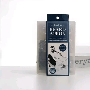 Suction Beard Apron for Men, Waterproof Hair Catcher Shaving Cape, - Picture 1 of 4