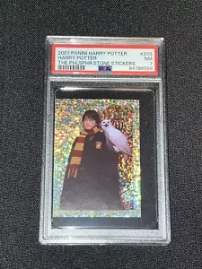 2001 PANINI HARRY POTTER THE PHILOSOPHERS'S STONE HOLO STICKER PSA 7 ROOKIE ⚡️ - Picture 1 of 2