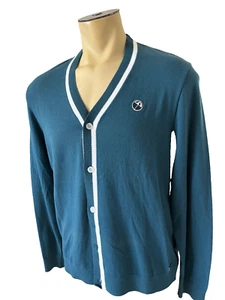 Arnold Palmer PUMA Bay Hill Limited Edition Men Legion Blue Cardigan L NWT $140 - Picture 1 of 5