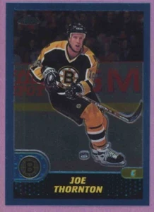 2001 01-02 TOPPS CHROME BRUINS JOE THORNTON #88 - Picture 1 of 1