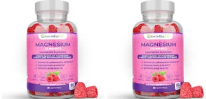 2 Essentialife Magnesium Gummies 100mg per Serving - Blend of Magnesium Citrate - Picture 1 of 1