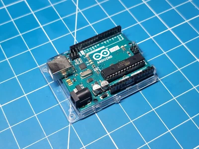 NEW OPEN BOX - Genuine Arduino Uno R3 with Mounting Plate - Image 1 of 4