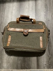 Vintage Hartmann Leather Carry On Crossover Shoulder Bag Classic 18” - Picture 1 of 8