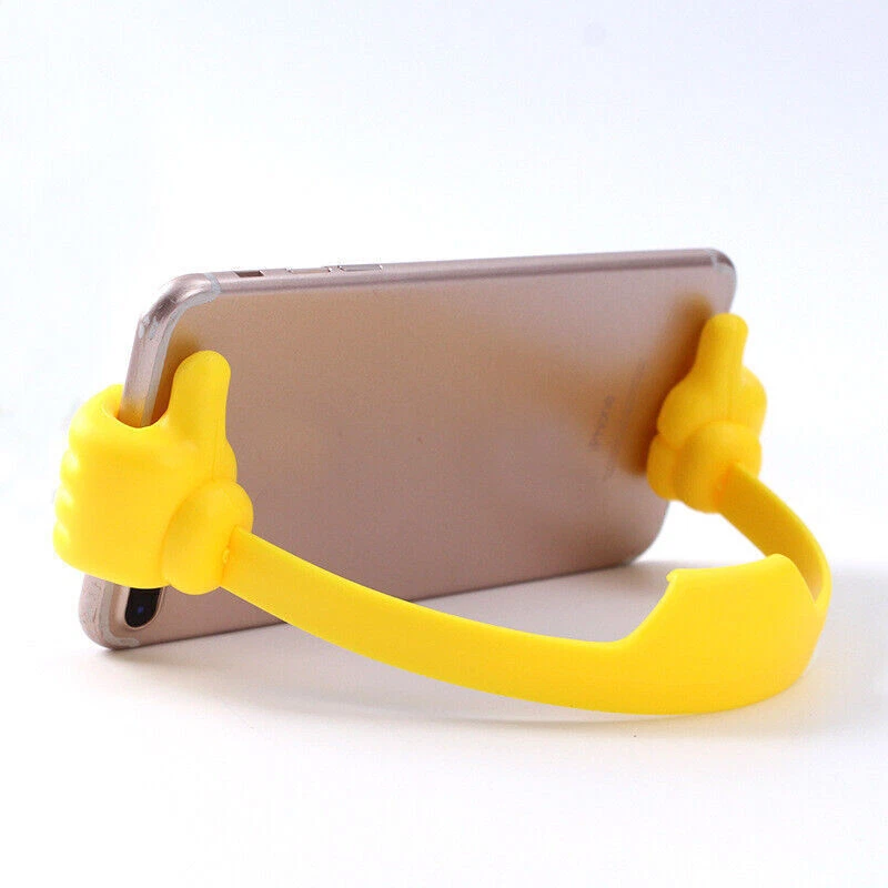 Thumbs Up Mobile Cell Phone Holder Movie Watching Lazy Bed Desktop Mount Stand - Image 1 of 4