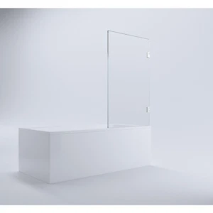 90cm Swing Bath Panel with White Hardware - Picture 1 of 7