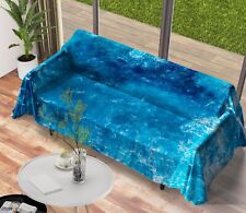 3D Blue Sea A3769 Sofa Cover High Stretch Lounge Slipcover Protector Couch Cover