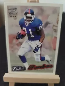 99 PACIFIC PARAMOUNT \ TIKI BARBER NEW YORK GIANTS #156 - Foto 1 di 2