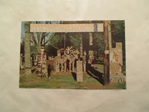 Tarjeta postal de Wisconsin Concrete Park Hy 13 South Phillips WI - Imagen 1 de 2