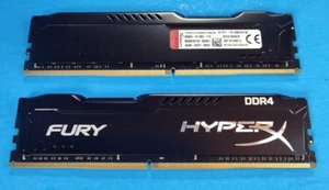Kingston HyperX Fury 32GB (2x16GB) DDR4-2400 CL15 PC4-19200 Desktop RAM Memory - Afbeelding 1 van 1