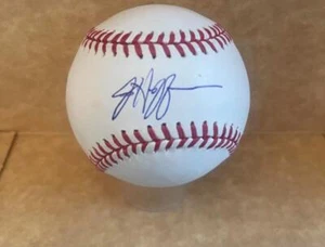 JEFF HOFFMAN PHILLIES SIGNED AUTO M.L. BASEBALL BECKETT AUTH - Picture 1 of 2